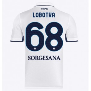 SSC Napoli Stanislav Lobotka #68 Gostujuci Dres 2024-25 Kratak Rukavima